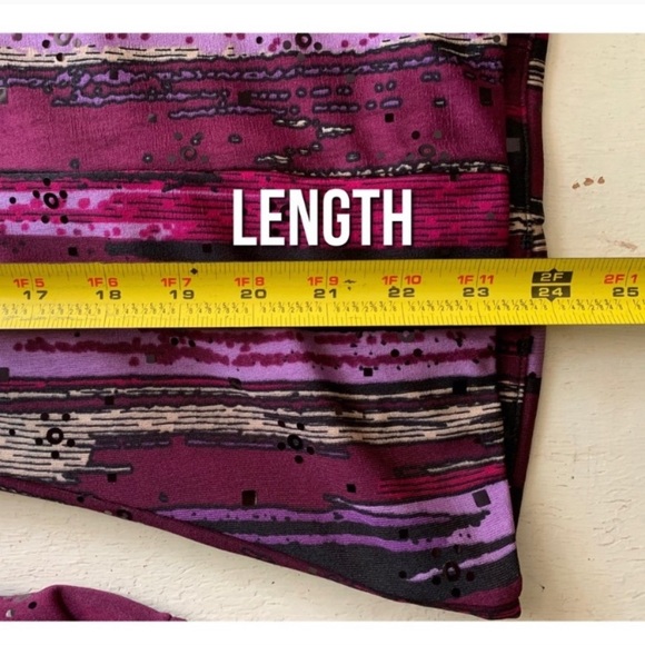 Picadilly : purple abstract print jacket - Picture 15 of 15